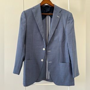 Boggi Milano size 36 US / 46 Eur Italian unlined blazer